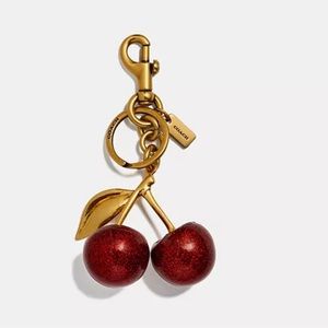 Coach Cherry KeyCharm NWT💝💝